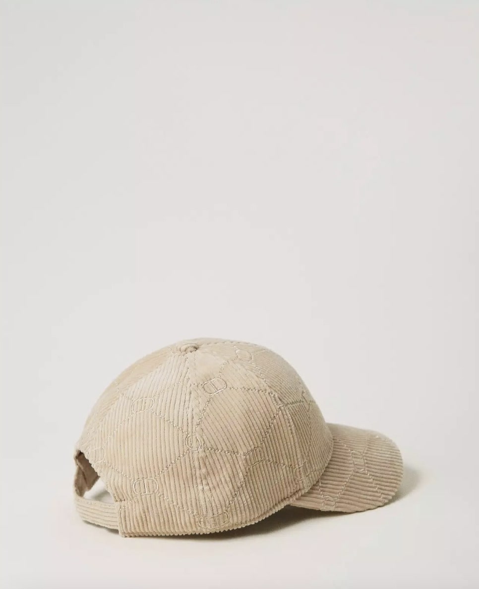 Gorra de béisbol de terciopelo